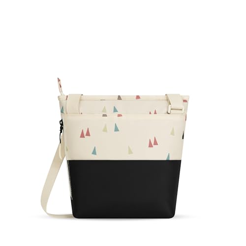 Image of Sherpani Sadie, Nylon Crossbody Bag, Lightweight Shoulder Bag, Travel Cross Body, Crossbody Purse, RFID Protection, Removable Coin Purse, Travel Gift (Terrazzo)