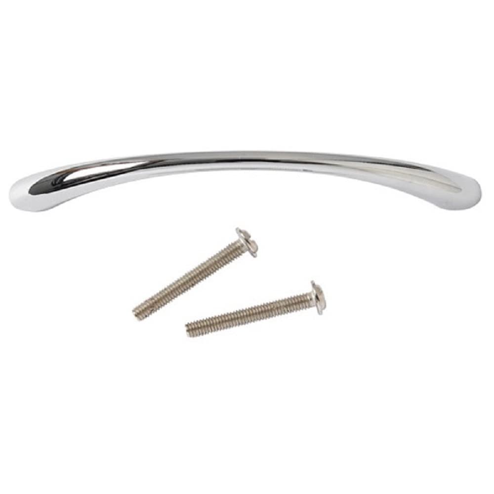 Merriway BH04388 128 mm Bright Chrome Victorian Bow Handle