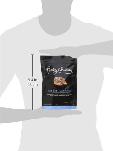 Funky Chunky Sea Salt Caramel Popcorn - Large Bag, 5 ounces