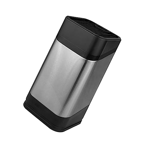 KICHOUSE Space-saving Kitchen Utensil Holder Stainless Cutlery Holder Easy Access for Kitchen Tools