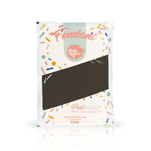 FONDANT PASTKOLOR NEGRO (1 KG, NEGRO)