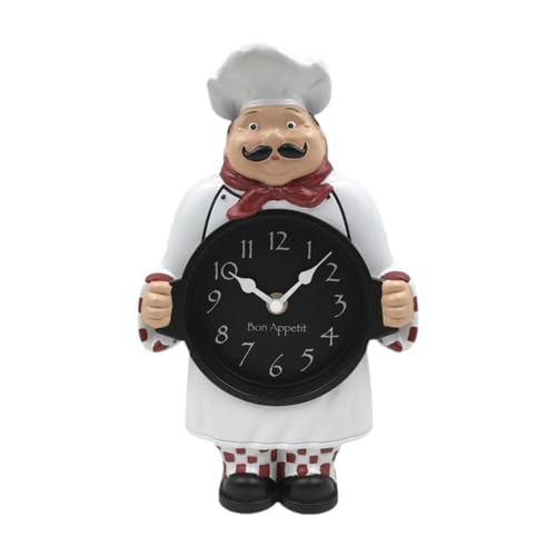 Horloge Murale de Chef design pour une cuisine ou salle à manger moderne
