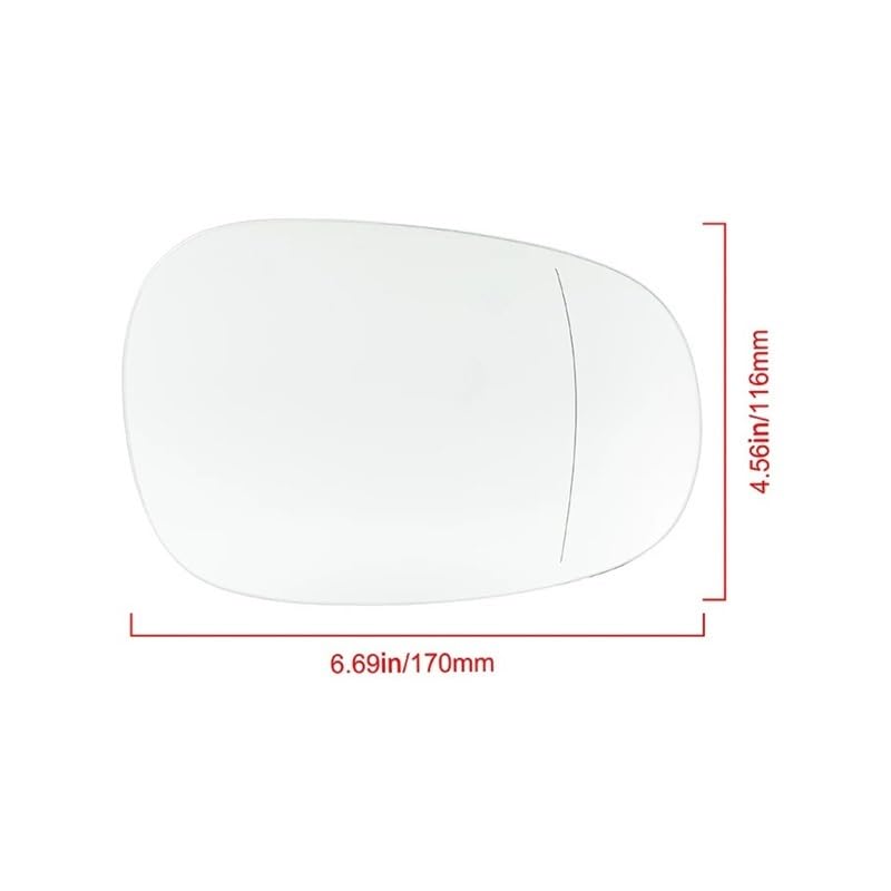 Miroir extérieur de rechange pour Série 3 E90 E91 pour sécuriser vos trajets