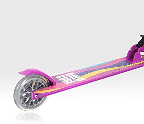 BOLDCUBE Tweewielers voor Kinderen - Opvouwbaar Step - PU-wielen - met Verstelbare Hoogte - Zachte Handgrepen - Voor… - Afbeelding 4