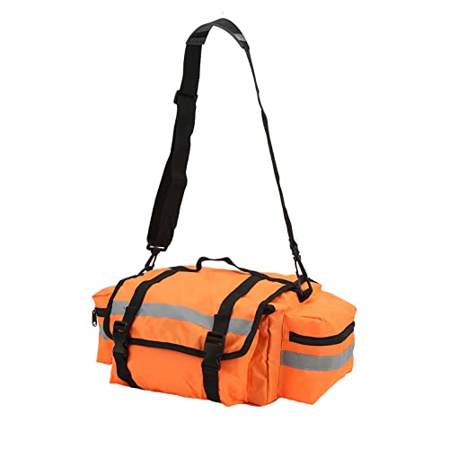 QANYEGN First Aid Kit, First Aid Trauma Kit, Large EMT Emergency Medical Trauma Kit, Orange