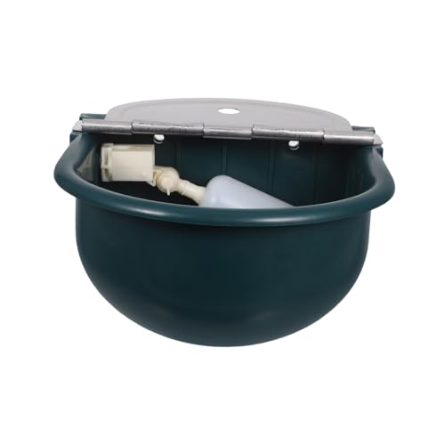 Abreuvoir automatique avec tuyau inox, bol d'eau durable pour chevaux