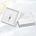 YueYuan Wolf Arrowhead Necklace 925 Sterling Silver Wolf Arrow Pendant Spearhead Protection Amulet Animal Jewelry Gifts for Men Husband Father Son