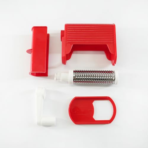 Rigamonti Parmesanreibe Art.40, farblich sortiert, 3.4 x 4.3 x 4.1 cm, Rot 2