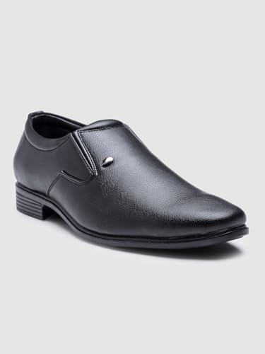 Image of Action-OFFICE-81 Synthetic Leather Stylish & Comfortable Formal Shoes for Men