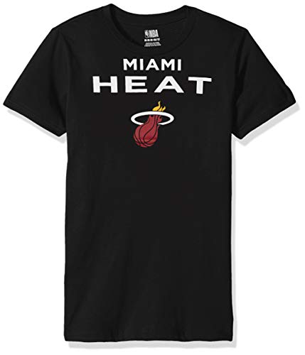 NBA by Outerstuff NBA Youth Boys Dwayne Wade Basic Short Sleeve Name and Number Tee, Black, Youth Medium(10-12)