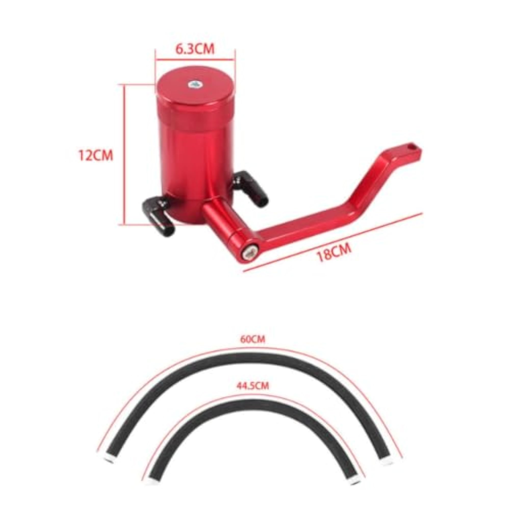 Aluminum Oil Catch Can Kit with Bracket, High Quality
