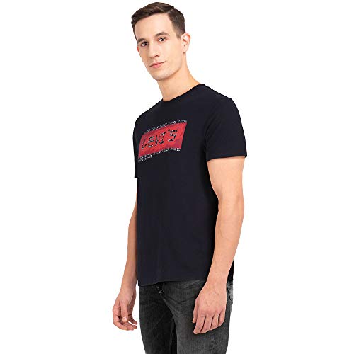 Image of Levi's Men's Typographic Crew Neck T-Shirt