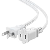 US AC Power Extension Cable Cord SPT-2 16AWG/2C 125V 13A 2-Prong Polarized Male to Female Extension