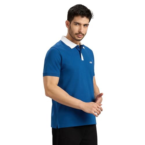 Image of Color Block Placket Polo
