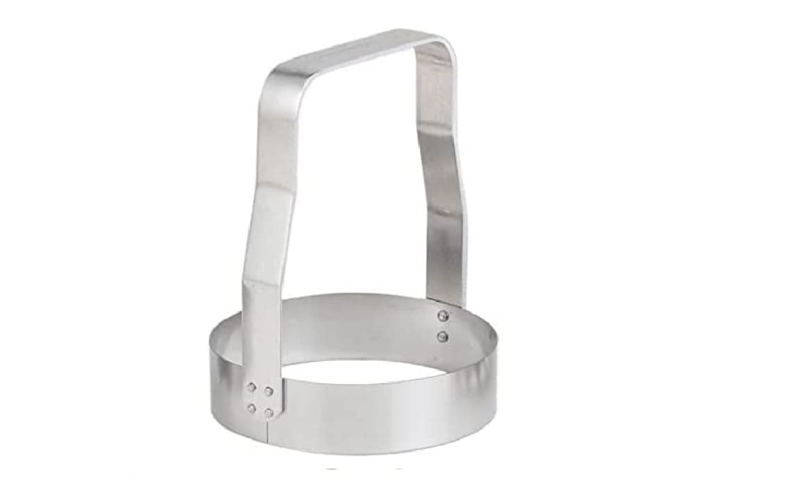 2 Set Kwik-kut Kwik Kut Plain Edge Manual Food Chopper, Stainless Steel Blade, 2.875-Inch Diameter x 3-Inches Tall, Made in The USA, A, Silver