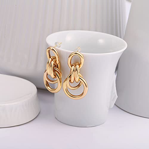 Hamsa Chain Bracelet with Cubic Zirconia Lucky Charms 18K Gold Plated Adjustable Bracelet for Women …