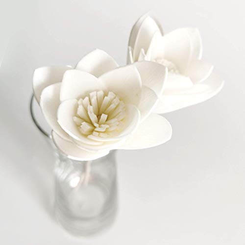 10 Lily 2" Sola Flower Reed Diffuser for Home Fragrance by Plawanature.