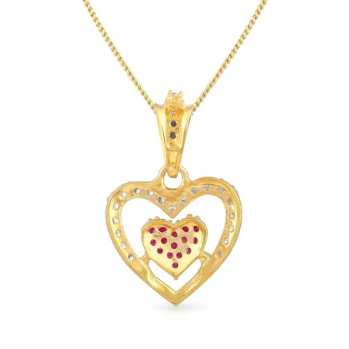 Malabar Gold & Diamonds Yellow Gold Pendant for Women 22k | 22 kt (916) BIS Hallmark Gold Pendant for Women & Girls | 22 Karat Gold Jewellery for Birthday, Wedding, Anniversary... - Image 5