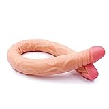 22In Lifelike Dildo Double Dong Big Penis for Women G-spot Stimulation Realistic Dildo Double Side 2