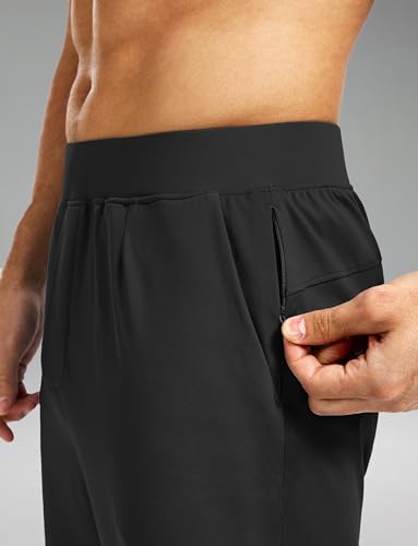 Blouty Men's Joggers Pants with Zipper Pockets Stretch Workout Athletic Sweatpants Gym Golf Joggers for Men Casual Running4