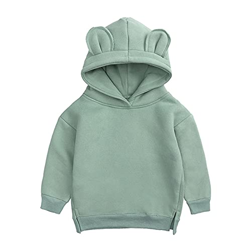 Infant Baby Boy Girl Hooded Sweater Jacket Winter Cute Warm Zipper Coat Tops Cartoon Hoodies Outwear Overcoat