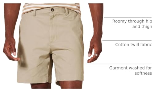 Image of Amazon Essentials Men's Classic-Fit 7 inch Short Shorts