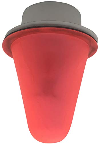 Happy Tree (10 Pack) Red Fire Sprinkler Head Protective Paint Cover Cap Shield with a Magnet for Repeat Uses Multi Purpose Paint Protector