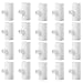 MEWTOGO Pack of 20 Chicken Waterer PVC Tee Fittings- Fully Automatic Poultry Waterers PVC Fittings for Threaded Poultry Nipples Chicken Water Drinker and Feeder Cups