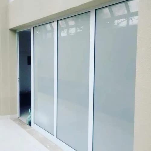 Adesivo Branco Fosco Semi Blackout Vidro Janela Lavável 2m x 60cm