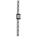 Thomson - 1TSR9WZMUU+800 - Microguide Assembly: Single Carriage, 18 mm Base Wd, 7.5 mm Rail Ht, 800 mm Rail Lg