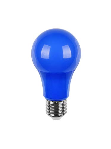 Lámpara Bombilla clásica LED 230 V 5 W E27 Color Azul  ALCAPOWER 930227