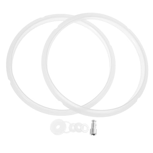 Lurrose Juntas y Anillos de Goma para Olla Presión Eléctrica con Válvula Flotante y Sellado Flexible para Ollas Fácil de Instalar y Resistente para Cocción Segura