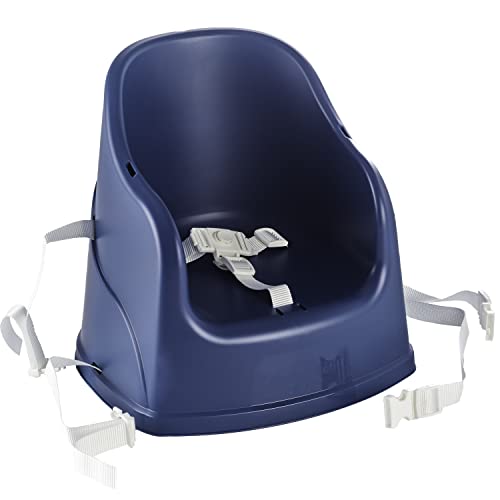 THERMOBABY - Rehausseur De Chaise TUDI - De 6 à 36 mois (ou jusqu'à 15 Kg) - Confortable - Compact - Bleu Ocean - Fabriqué en France