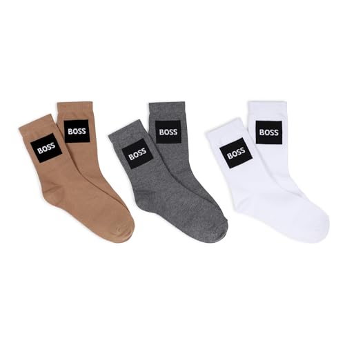 Chaussettes BOSS Garçon parfaites pour l'école et le sport au quotidien en lot de 2