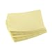CrossTex WEXYE Econoback 2-ply Poly Patient Towel, Yellow, Pack of 500