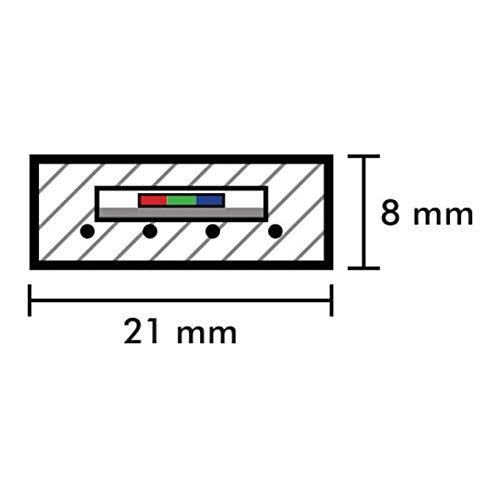 Tira LED RGB Color Cambiante 123 pies 120 Volt miniatura 4