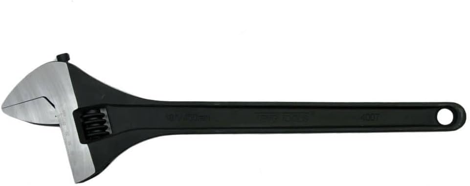 Teng Tools 12 Inch Industrial Adjustable Wrench With Graduated Scale - 4005