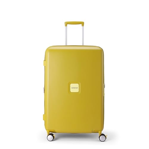 Image of American Tourister Purimax Suitcase with TSA Lock & 8 Wheels Hard Polycarbonate /Trolley Bag for Holiday /Travel Bag for Holiday /Travel Bag with Double Spinner Wheels for Unisex