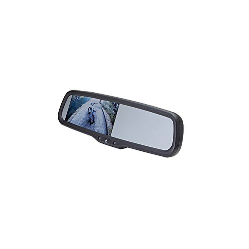 EchoMaster Universal Rearview Mirror Replacement with 4.3" Monitor Mirror Image Camera, (MM-4320)