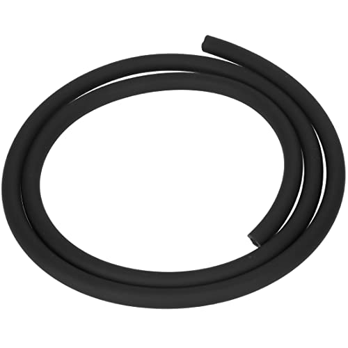 Hiaors Motorcycle Hose Petrol Fuel Line Hose Gas Oil Pipe Tube Gasoline Fuel Filter Line Clamp For Mini Moto Dirt Bike Honda Suzuki Yamaha Atv Moped Scooter Black #TOP4