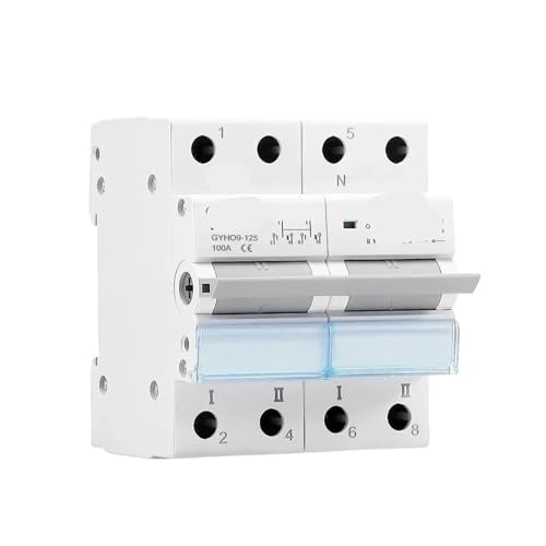 Disjoncteur GYHO9-4P 100A haute performance pour réseaux 50/60Hz
