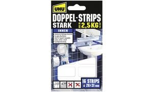 UHU Montage-Klebepads STARK, doppelseitig, h„lt bis 2,5 kg