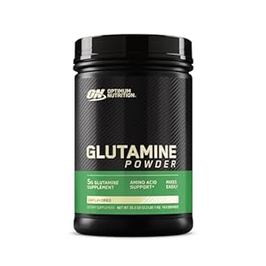 Optimum Nutrition L-Glutamine Muscle Recovery Powder, 1000 Gram, 194 Servings (Pack of 1)