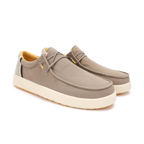 PITAS Men's Cana Slip-On Boat Shoes | Casual Loafers for Men | Comfortable & Lightweight Slip On Shoes