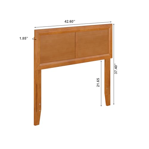 AFI, Sophia Adjustable Modern Twin Wood Headboard, Light Toffee by AFI - Used condition - Image 5