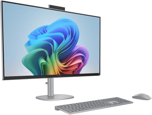 Image of HP Pavilion 32 Desktop, Intel 12th Gen i7 Processor with 8 Cores, 16GB RAM, 2TB SSD, 31.5 inch 4K UHD Display, Windows 11 Pro