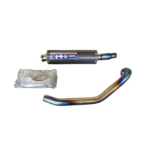 OVER マフラー チタン　フルエキゾーストモンキー50用 Amazon | オーヴァーレーシング(OVER RACING) フルエキゾースト