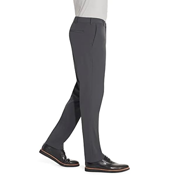 Van Heusen - Stain Shield Stretch Slim Fit Flat Front Dress Pant, Stain Shield Stretch Slim Fit Flat Dress Pant Uomo