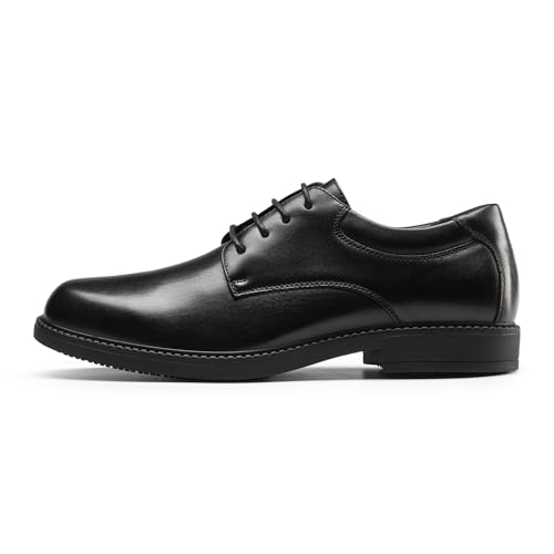 Bruno Marc Men's Non Slip Work Shoes Restaurant Resistant Dress Derby Shoes2