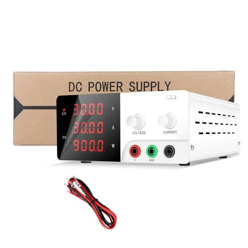 Alimentation 30V 20A CC haute stabilité pour charge de batterie et réparation électronique